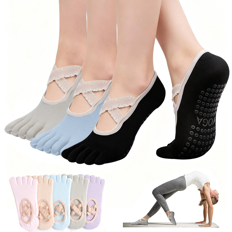 숙녀용 논슬립 필라테스 양말 여성용 레이스 붕대 요가  - Pilates Yoga Studio 리뷰 및 가격
