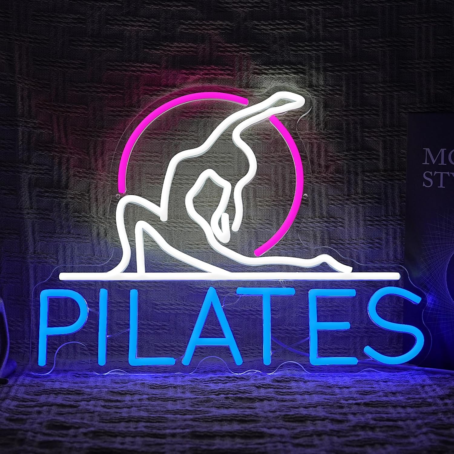 필라테스 네온사인 요가 스튜디오 네온 조명 USB 전원 - Pilates Yoga Room 리뷰 및 가격