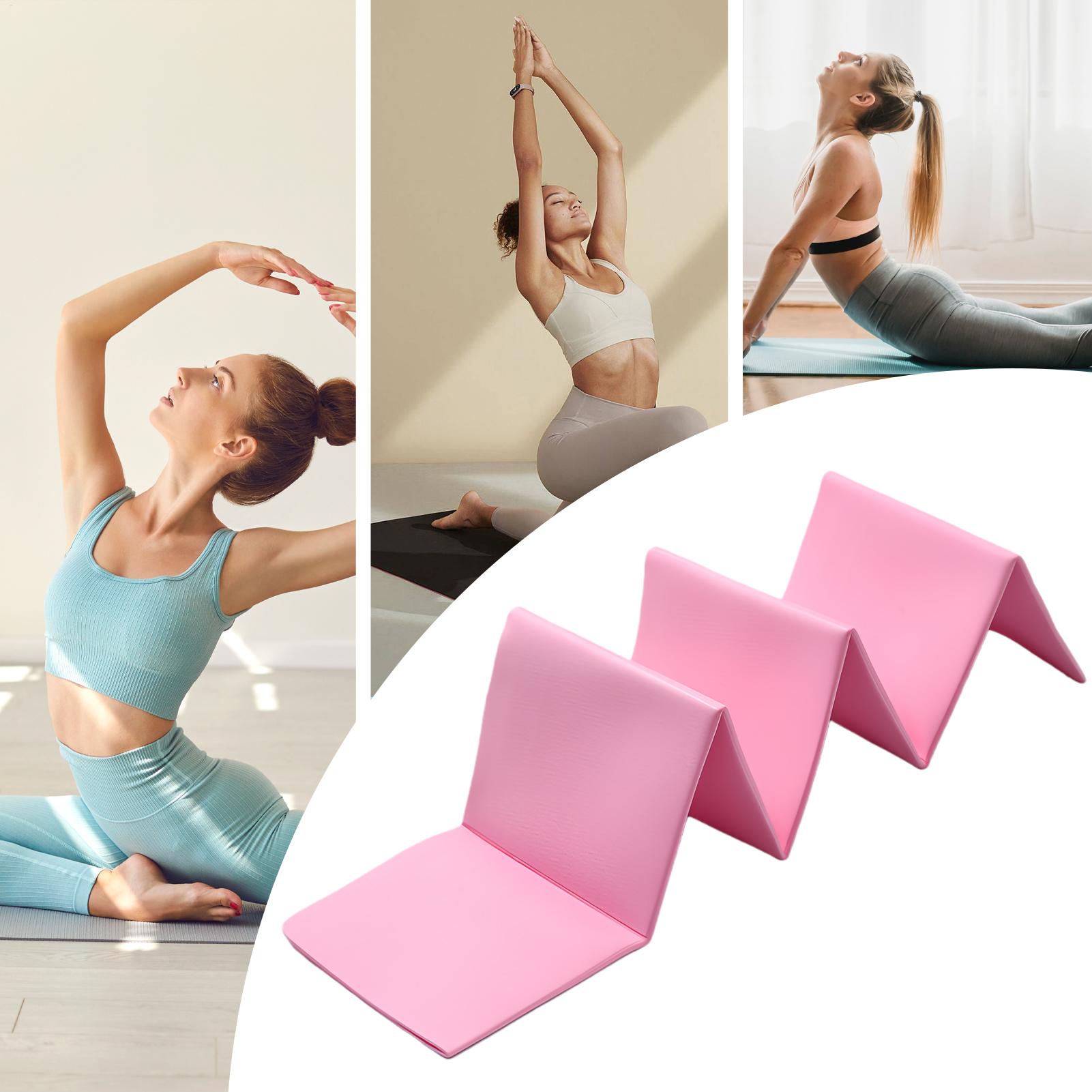 여행용 접이식 요가 매트 72 X 24 인치 휴대용 논 - Pilates X Yoga 리뷰 및 가격