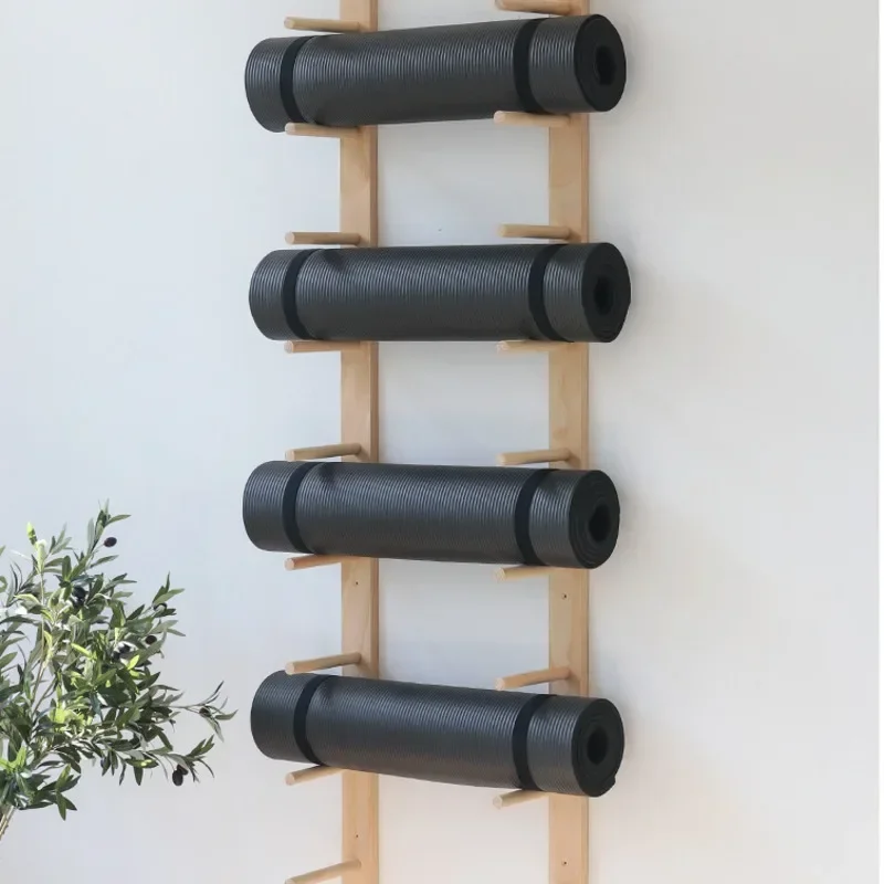 원목 요가 매트 보관 정리대 피트니스 용품 벽걸이 폼  - Pilates Yoga Room 리뷰 및 가격