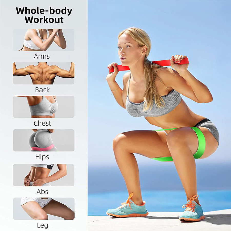 다양한 저항 밴드 요가 밴드 피트니스 운동 훈련 힙 텐 - Pilates Yoga Reformer 리뷰 및 가격
