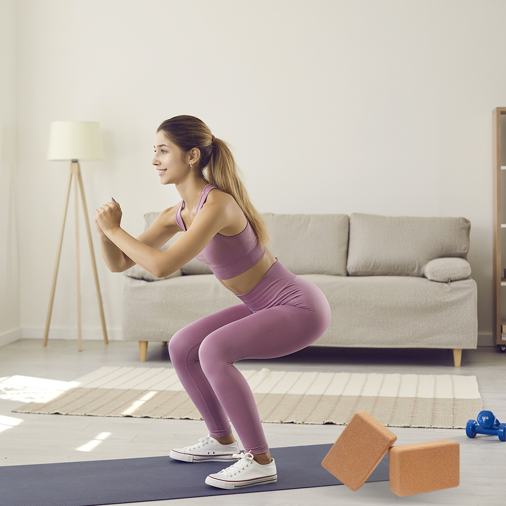 1개 코르크 요가 블록 요가 필라테스 피트니스 브릭 미 - Pilates X Yoga 리뷰 및 가격